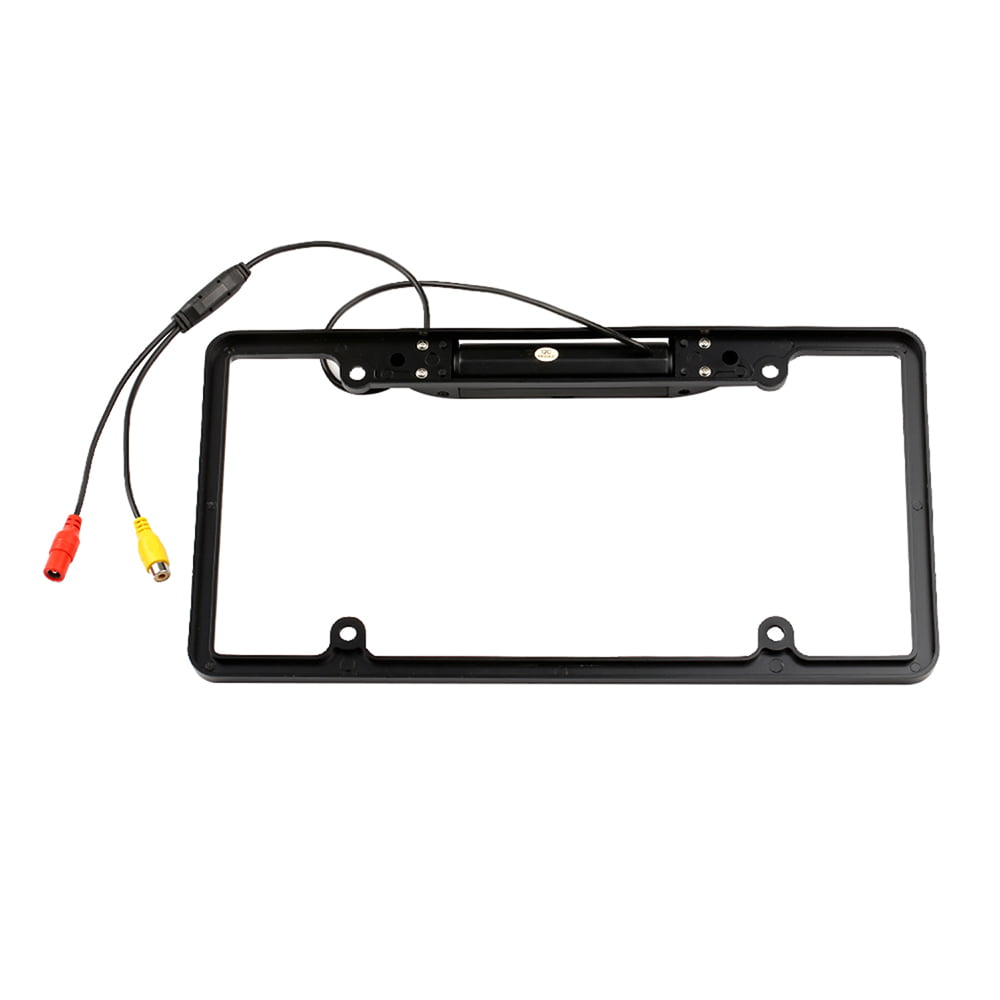 Details about   License Plate Infrared IR CMOS Waterproof Car Reversing Camera Parking Rear View 