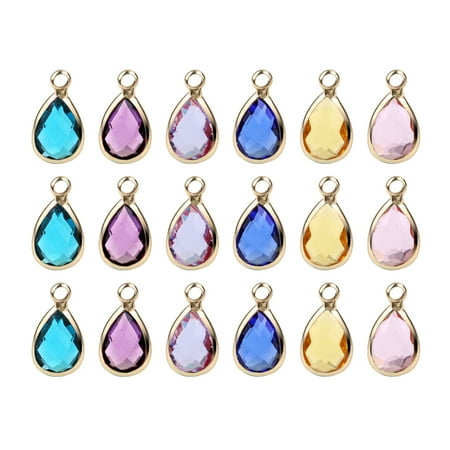

30PCS DIY Water Drops Pendant Lovely Alloy Water Drips Pendant Delicate Water Drops Shaped Pendant Creative Jewelry Making Acces