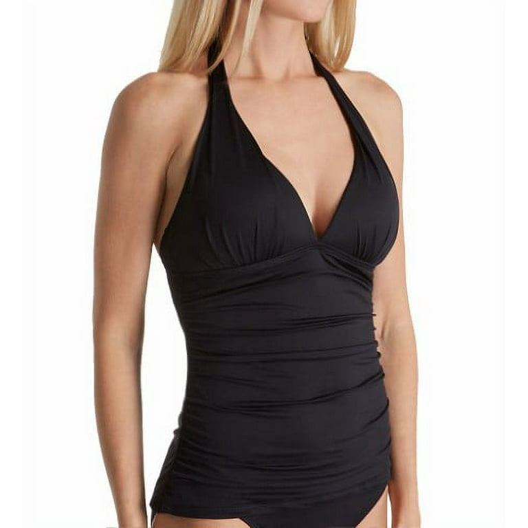 Ralph Lauren ブラック　ビキニ Women's Lauren Ralph Lauren LR7DB82 Beach Club Slimming