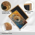 thumbnail image 2 of Hieng Large landscape Framed Canvas Wall Art 16x24 Inch Set of 3 Vintage Nature Scenery Wall Decor Lake Woodland Art Print for Living Room Bedroom Office, 2 of 5