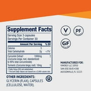 VIMERGY Curcumin with Turmeric, 30 Servings