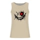 thumbnail image 4 of Ceisia Men's Slim Fit Crew Neck Sleeveless Tank Top Edgy Demon Smile Graphic Print Athletic Shirt Beige XXL Gifts, 4 of 5