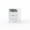 White, variant on Wave Fluted Bedside Table with Charging Station Modern Wood Night Stands for Bedroom 2 Drawers and Log