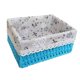 thumbnail image 5 of Cesta de almacenamiento tejida cesta de almacenamiento tejida de escritorio tela rural hermosa práctica multifuncional para baño ANGGREK Otros, 5 of 7