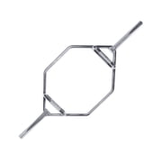 CAP Barbell Olympic 2-Inch Weight Bar Zinc Plated Mega Hex Bar