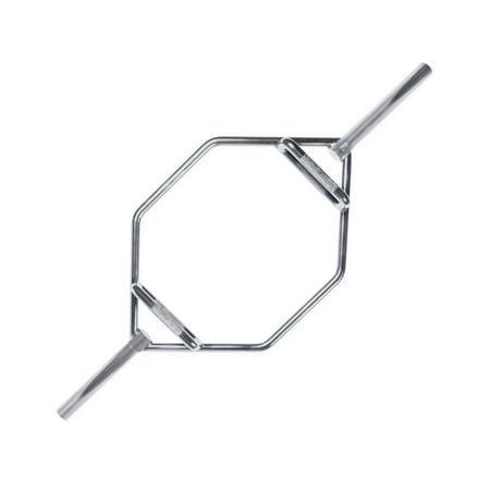 CAP Barbell Olympic 2-Inch Weight Bar Zinc Plated Mega Hex Bar