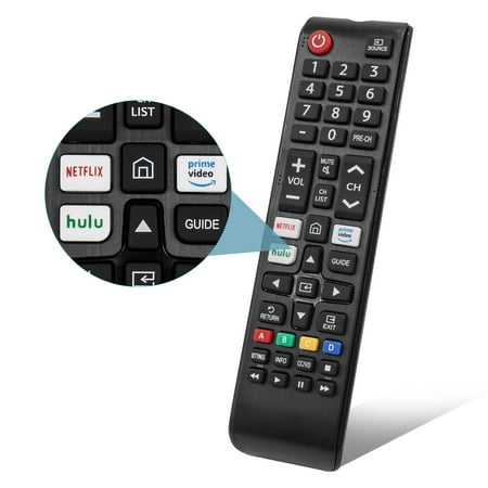 BN59-01315A Newest Universal Remote Control for Samsung All TV Remote Compatible for Samsung LCD LED HDTV 3D Smart TVs Models- for Netflix, Prime video, Hulu Hot Keys