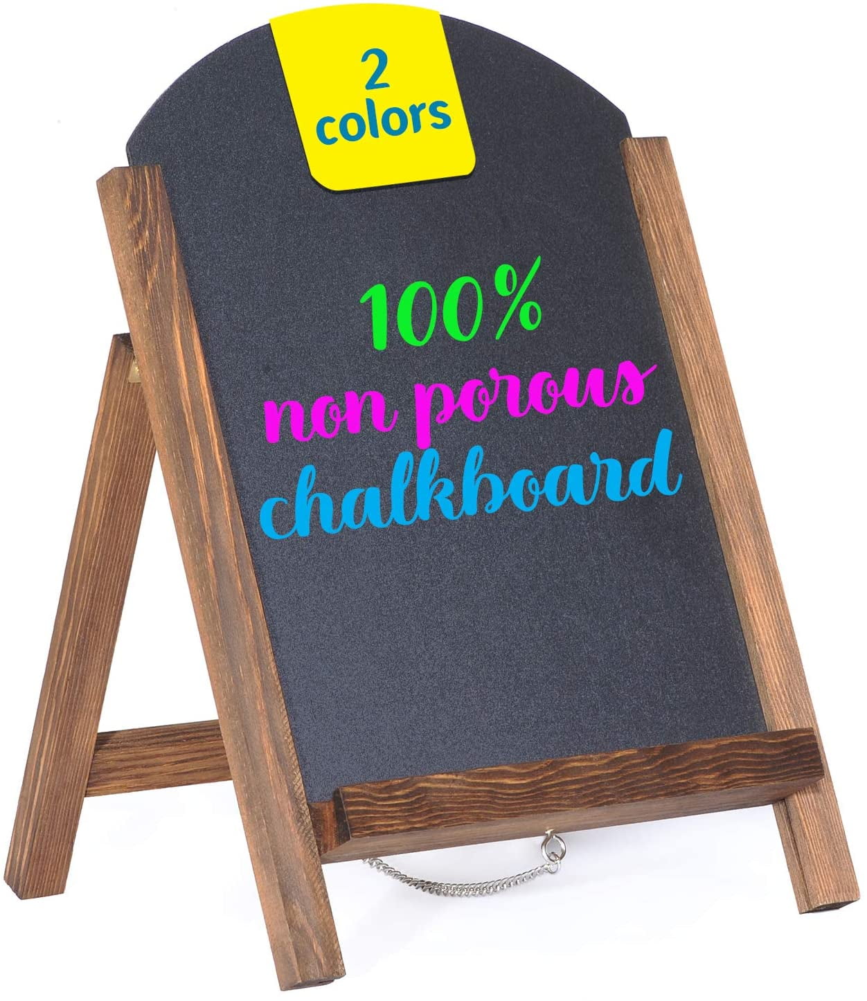 10x Natural Slate Mini Chalkboard Tags Weddings Partys Christmas Board Stand 