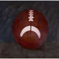 thumbnail image 2 of Atelier B Art Studio 26x26 Black Ornate Wood Framed with Double Matting Museum Art Print Titled - FOOTBALL BALL, 2 of 4
