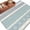 Blue, variant on Farm Fruits Area Rugs 3'x5', Washable Small Throw Rugs for Living Room Bedroom, Watermelon Lemons Peach Pink Grey Striped Indoor Outdoor Rug Non-Slip Low Pile Carpet Runner Reversible Floor Mats