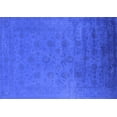thumbnail image 1 of Ahgly Company Indoor Rectangle Persian Blue Bohemian Area Rugs, 7' x 9', 1 of 4