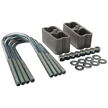 Kit De Blocs D'Affaissement Belltech 6203 - Pour Baisser L'Arrière De Ton Pick-up, En Aluminium Extrudé, Avec U-Boulons