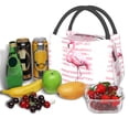thumbnail image 3 of Balery Flamingo Bolsa de Aislamiento Portátil – Bolsa de Almuerzo con Forro de Aluminio Mejorado, Funda Impermeable y Fácil de Limpiar para Picnic y Caja de Almuerzo, 3 of 6