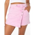 thumbnail image 4 of Celebrity Pink Juniors Asymmetrical Wrap Mini Skirt, 4 of 4