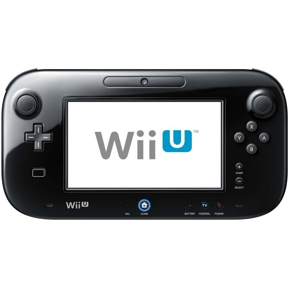 Nintendo WUP010_CR Wii U Gamepad, Black Certified Refurbished