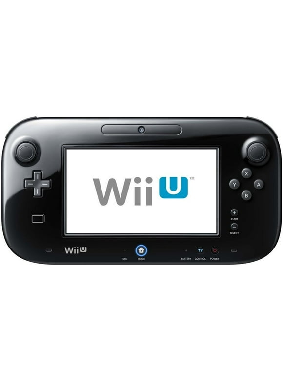 Restored Nintendo WUP010_CR Wii U Gamepad, Black (Refurbished)