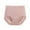 Pink, variant on Kmdttou Cotton Underwear for Women's Ladies Comfortable Large Size Avoidance Crotch Line Abdominal Contraction Panties Hight Waiste Underpants (Regular & Plus Size)