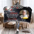thumbnail image 1 of A Hug From Heaven - Personalized Memorial Hooded Blanket, 1 of 6
