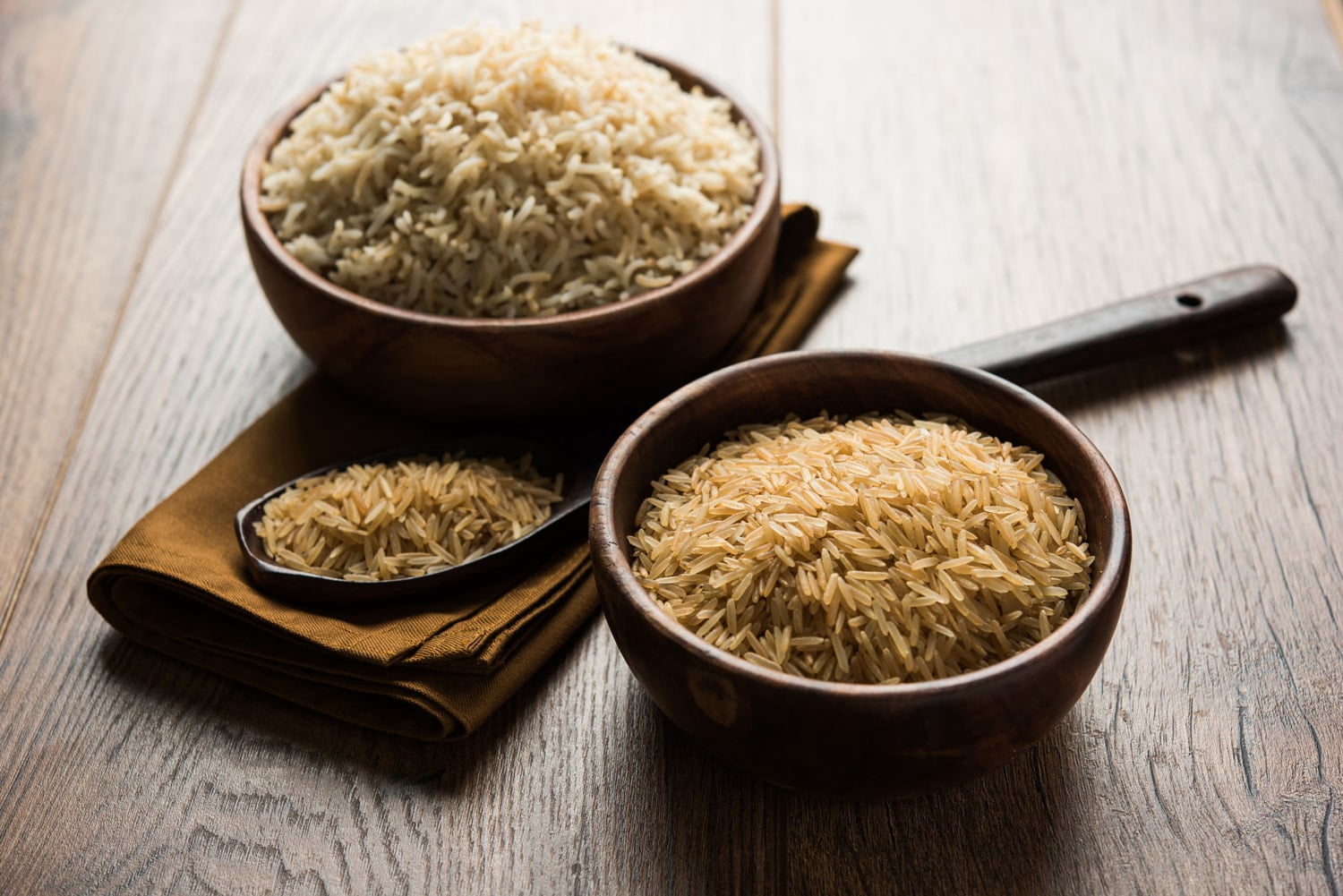 Brown Basmati Rice, 8 Pounds — Raw, Vegan, Kosher — by Food to Live