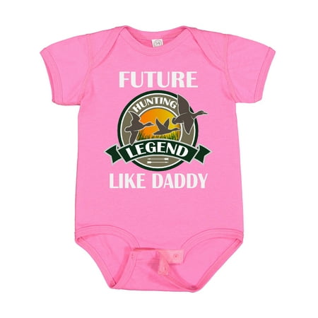 

Inktastic Future Duck Hunting Legend Like Daddy Gift Baby Boy Bodysuit