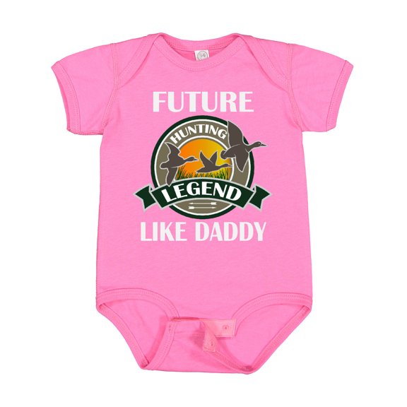 Inktastic Future Duck Hunting Legend Like Daddy Boys Baby Bodysuit