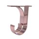 thumbnail image 1 of Varilla romana Soporte de aleación de aluminio Accesorios de barra de cortina Montaje superior universal Soporte de varilla gruesa de instalación lateral 2 uds Worallymy JD713617672, 1 of 5