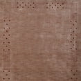 thumbnail image 4 of Rugsotic Carpets Handmade Rugs Hand Knotted Loom Rectangle 8'x11' Light Brown Wool for Indoor Use, 4 of 9