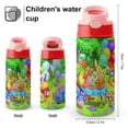 thumbnail image 2 of Kids Water Bottle with Straw - Winnie The Pooh 16.9 Oz Stainless Steel Vacuum Insulated Water Bottle for Boys Girls, 2 of 7