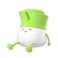thumbnail image 6 of Green Chinese OnionNight Light Decompression Desktop Decoration Home Decor, 6 of 6