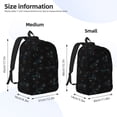 thumbnail image 3 of KLL Game Time Print Travel Laptop Backpack - College Backpack Business Work Bag Nurse Bag Casual Daypack for Weekender Business Hiking -Small, 3 of 6