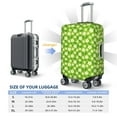 thumbnail image 6 of Haiem Daisies Flowers Luggage Cover Printed Suitcase Covers for Luggage Elastic Washable Suitcase Protector Fits 18-32 Inch Luggage-Medium, 6 of 9