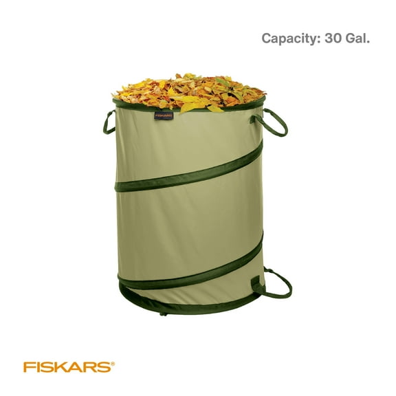 Fiskars Kangaroo Bag 30 Gallon Vinyl-Coated Polyester