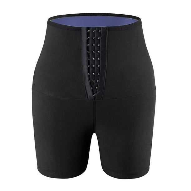 Faja térmica de neopreno para mujer, pantalones de sauna, quemador de grasa para muslos, entrenamiento 3 puntos 2XL 3XL