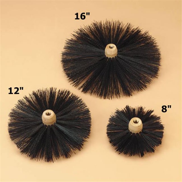 Brosse Centrale en Bois Poly Rod 6 Po.