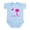 Sky Blue, variant on CafePress - Carolina Girl Infant Bodysuit - Baby Light Bodysuit, Size Newborn - 24 Months