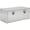Silver, variant on Yiwa Heavy Duty Aluminum Underbody Truck Toolbox 36" x 18" x 18", Lockable, Waterproof, for Pickup Bed/RV Trailer, Black