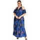 thumbnail image 1 of Vestido plisado con gargantilla Roman Fashion /Tallas Extras, 51480 (Azul rey) azul 42 Roman Fashion V-LAT-51480-REY, 1 of 6