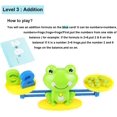 thumbnail image 4 of Jinsinto Frog Balance Cool Math Counting Game Educational Early Learning Scale STEM Toy Gift for Preschoolers 3 4 5 6 Years Old, 4 of 6