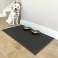 thumbnail image 4 of Covered Living Non-Slip Pet Food Mat with Honeycomb Grips, Extra Large, Waterproof, 36" x 23", Black, 4 of 6