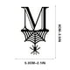 thumbnail image 2 of Decoraciones de Halloween, Adornos de Halloween, Regalos de Halloween, Etiqueta colgante decorativa de 26 letras de Halloween, Etiqueta colgante de araña con colgante, 2 of 4