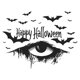 thumbnail image 2 of Halloween Scary Eyes Bedroom Living Room Background Decorative Wall Stickers, 2 of 7