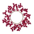 thumbnail image 2 of Orangide Christmas Wreath Artificial Red Berry Winter Holiday Front Door Wall Decor, 2 of 8