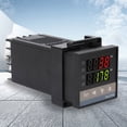 thumbnail image 4 of Kit de termostato controlador de temperatura PID LED digital REX C100 con alarma de 0℃ a 1300℃, CA 110 V-240 V, 4 of 12