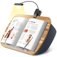 thumbnail image 1 of Soporte de cojín de lectura ERGONOV, puf con luz de lectura de 6500 K, 1 of 9