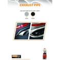 thumbnail image 5 of Samurai 2-Part Spray Paint for Car Exhaust Pipe - High Heat (Black, Pack of 3 Cans), 5 of 6