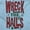 Light Blue, variant on Funny Christmas Wreck The Halls Men's Graphic T Shirt Tees Brisco Brands X