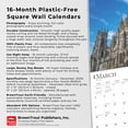 thumbnail image 6 of England 2025 12 X 24 Inch Monthly Square Wall Calendar Plast, 6 of 9