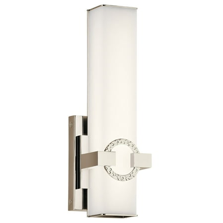

Kichler 45876Led Bordeaux 1 Light 4-1/2 Wide Integrated Led Bathroom Sconce - Nickel