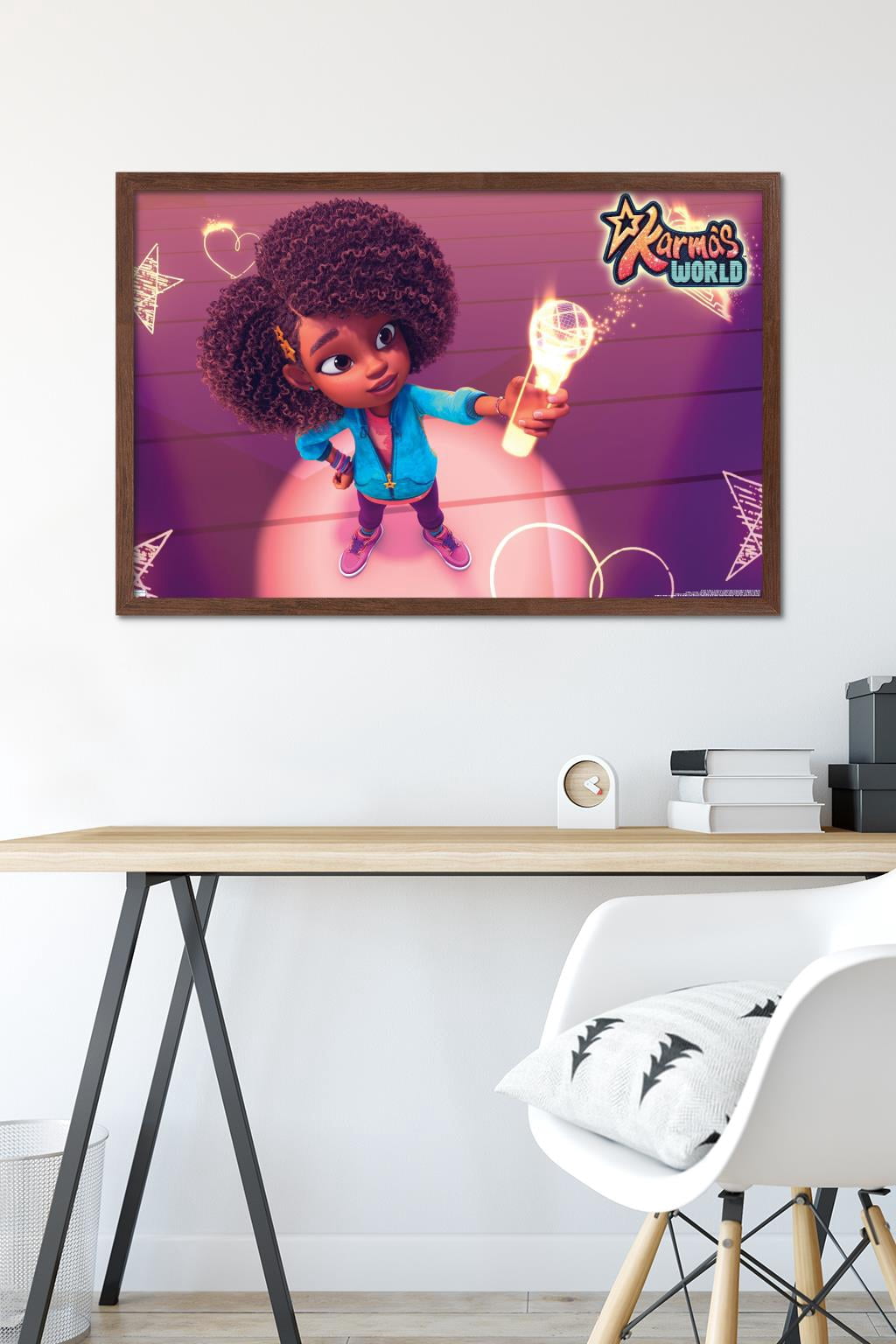Karma's World - Karma Wall Poster, 22.375" x 34", Framed