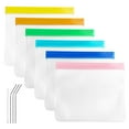 thumbnail image 2 of Sac de Rangement Alimentaire Réutilisable 6 Pcs Sacs Scellés pour Légumes et Fruits Collations Surgelés, 2 of 3